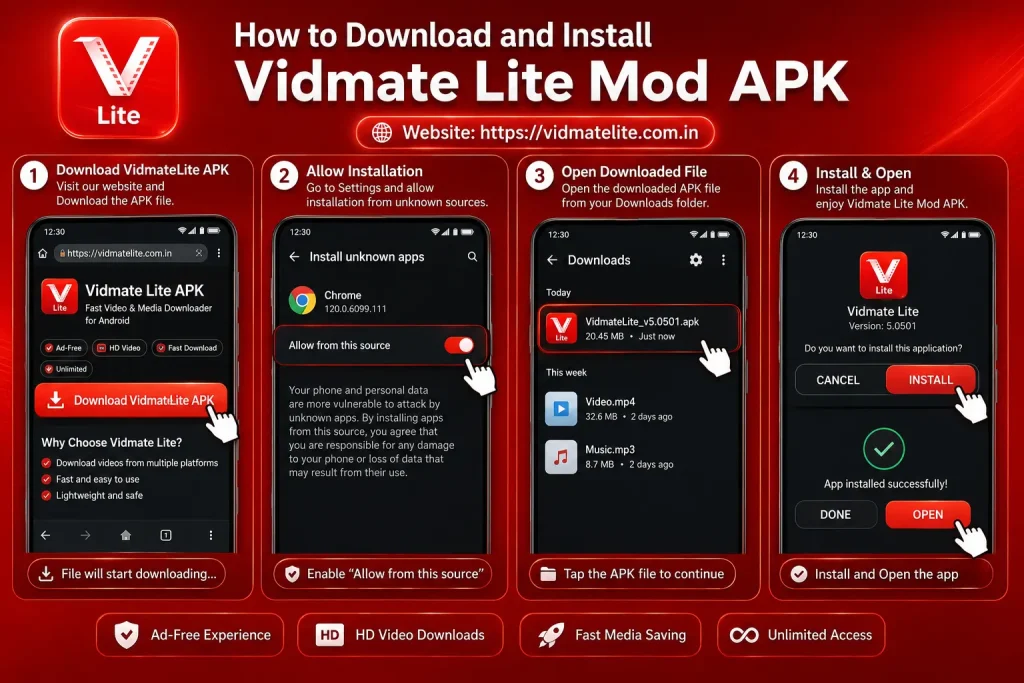 Vidmate Lite APK Download